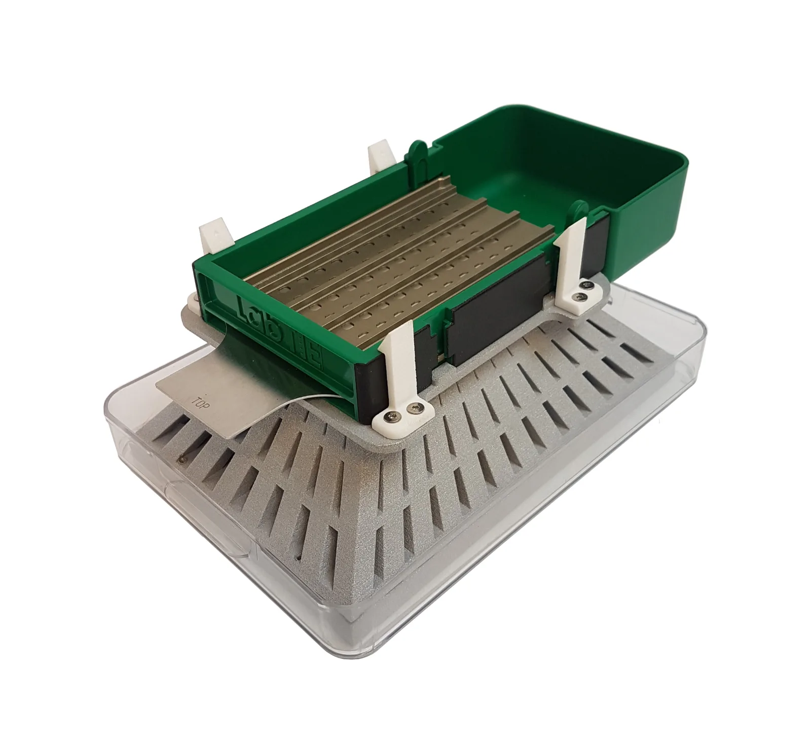 LabTIE 100-well tray seed dispenser for germination assays