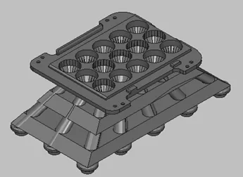 LabTIE 15 position Falcon tube converter and holder