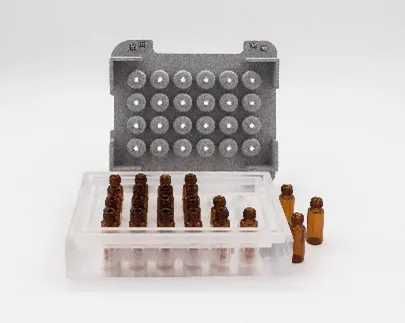 LabTIE 24 position converter for 2 mL GC autosampler vials