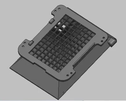 LabTIE 96 well converter for a 171 by 123 mm tray