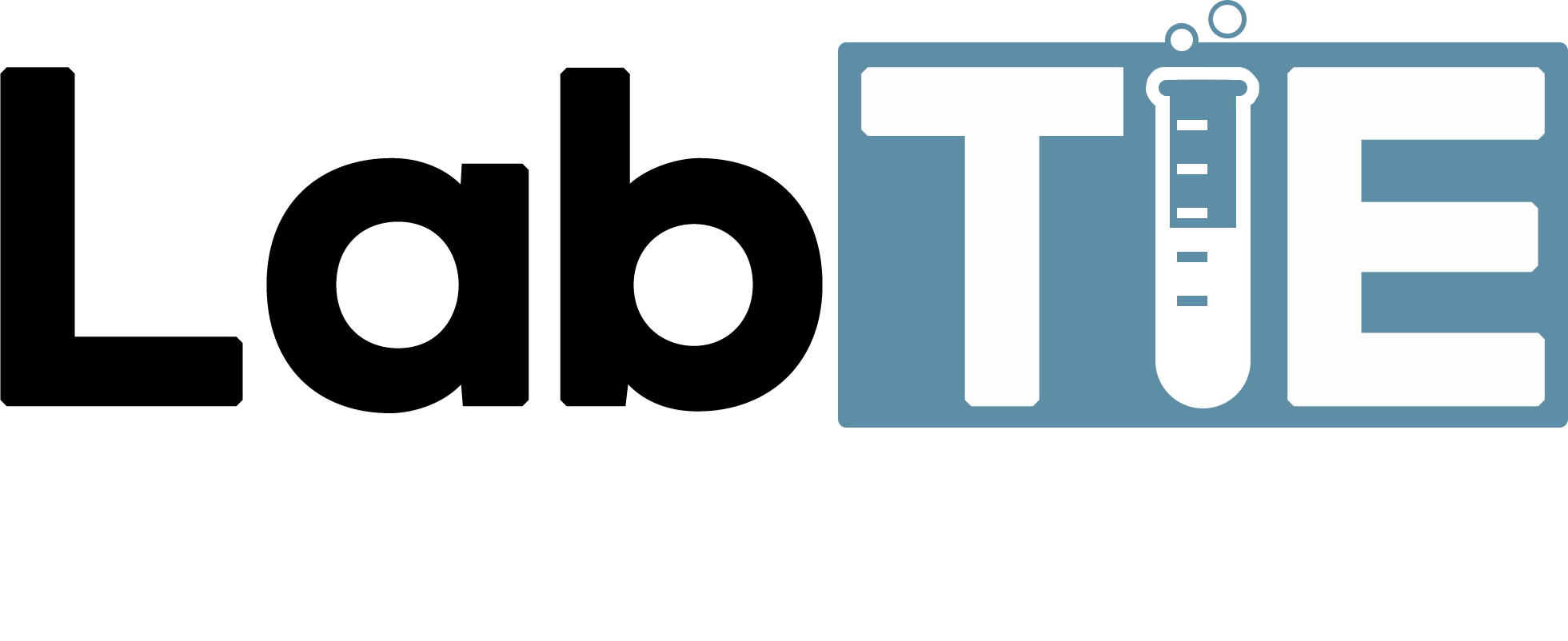 LabTIE International logo — seed, bead and powder dispensers
