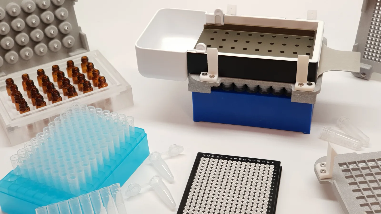 LabTIE manual seed, bead and powder dispenser for laboratory sample preparation